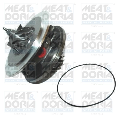 Core assembly, turbocharger